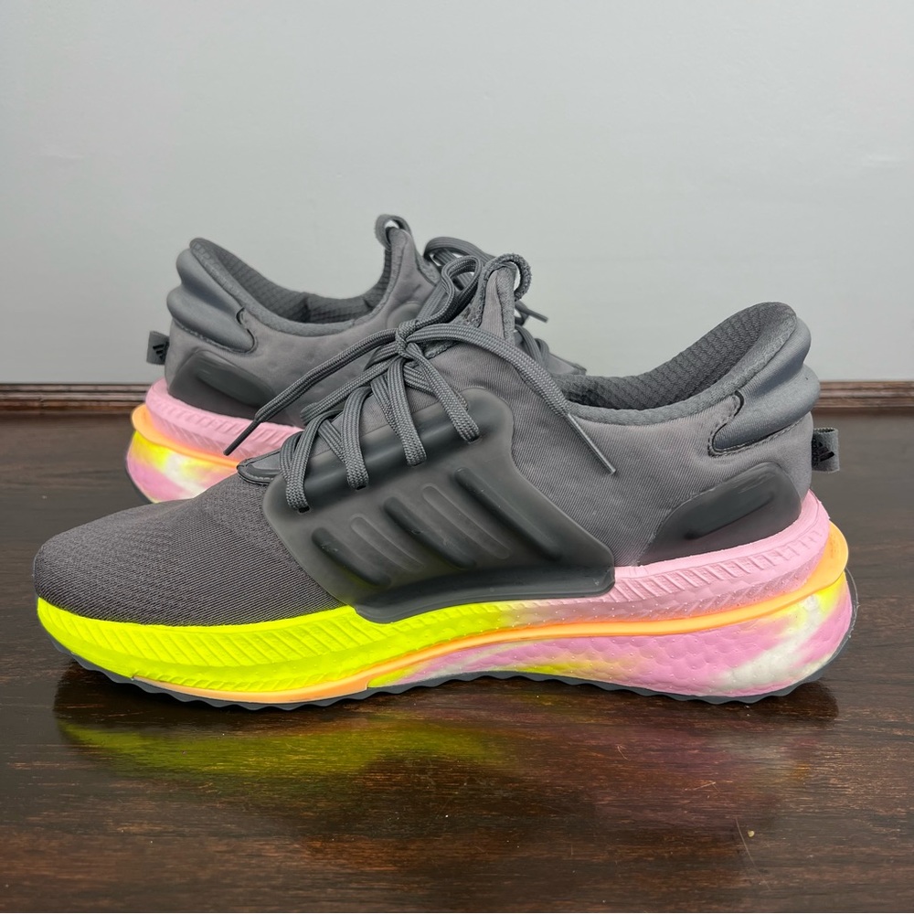 Adidas X_PLRBOOST Sneakers Womens Size 10 Running Shoes Grey Bliss Lilac - Picture 8 of 15